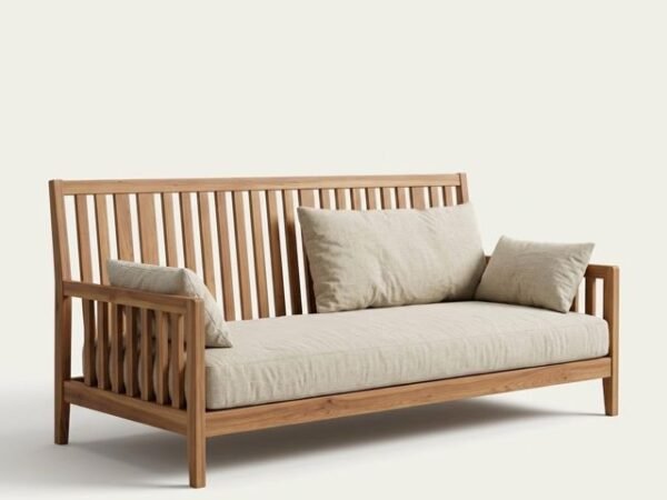 Cedar wooden bench sofa – LINEACRAFT