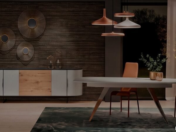 Ovale Two-Tone Sideboard 200 cm