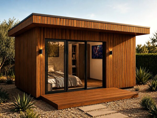 ESSENTIEL bungalow 28 m² – LINEACRAFT Habitat