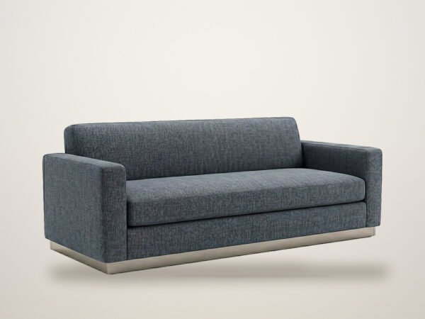 SOF-002 three-seater sofa – charcoal fabric