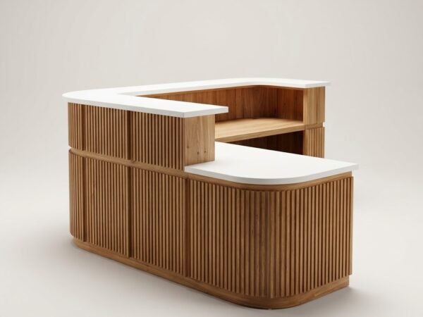 Comptoir d'accueil Lobby – LINEACRAFT