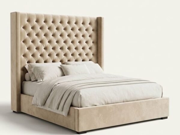 Royal upholstered bed – LINEACRAFT