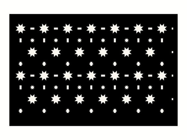 CNC-cut mashrabiya panel