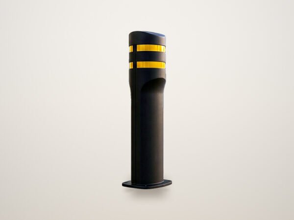 Decorative urban bollard – powder-coated steel